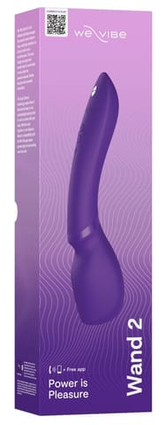 ⁨We-Vibe Wand 2 bezprzewodowy masażer, aplikacja, wodoodporny, fioletowy⁩ w sklepie Wasserman.eu