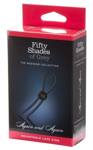 ⁨Fifty Shades of Grey Again and Again silikonowy pierścień lasso regulowany⁩ w sklepie Wasserman.eu