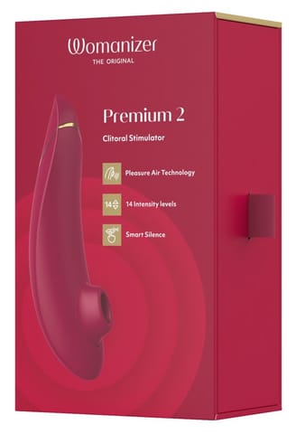 ⁨Womanizer Premium 2 Bordeaux⁩ at Wasserman.eu