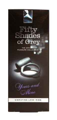 ⁨Fifty Shades of Grey Yours and Mine silikonowy pierścień wibrujący⁩ w sklepie Wasserman.eu