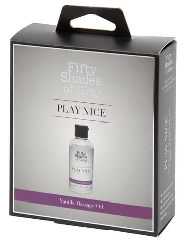 ⁨Fifty Shades of Grey Play Nice Olejek do masażu Wanilia 90ml⁩ w sklepie Wasserman.eu