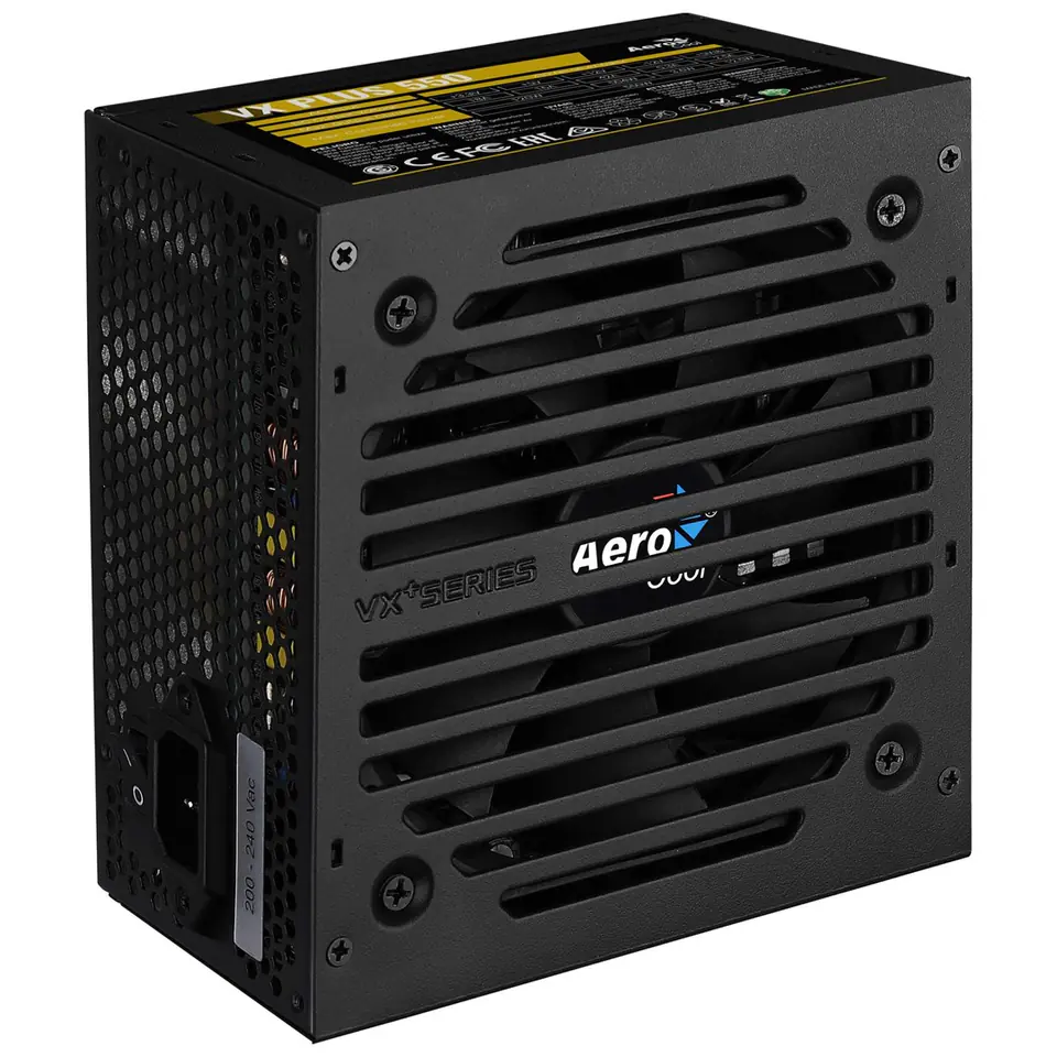Aerocool VX PLUS 550 power supply unit 550 W ATX Black at Wasserman.eu