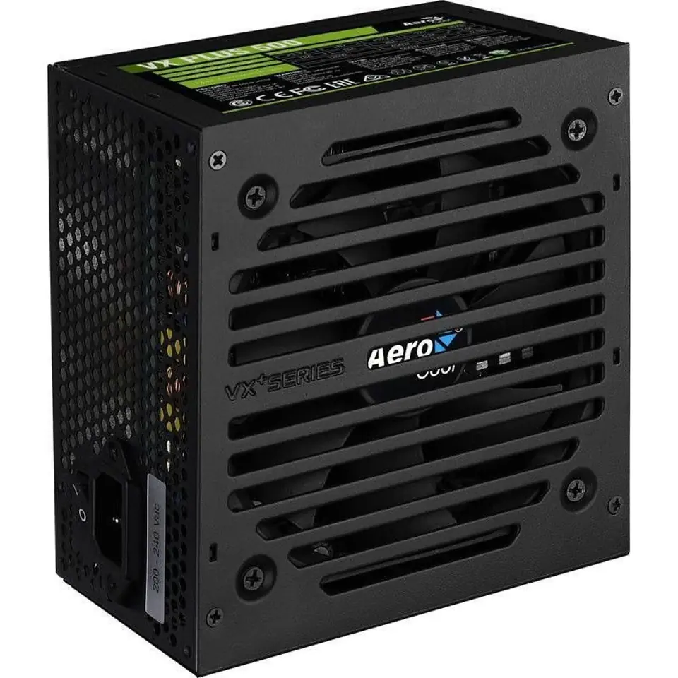 Zasilacz Aerocool PGS VX-500plus AEROPGSVX-500PLUS-80 (500 W; Aktywne) w sklepie Wasserman.eu