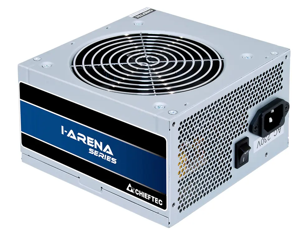 ⁨Chieftec GPB-400S power supply unit 400 W 20+4 pin ATX PS/2 Silver⁩ at Wasserman.eu