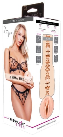 ⁨Fleshlight Emma Hix Syrup Beżowy - System Intymny SuperSkin⁩ w sklepie Wasserman.eu