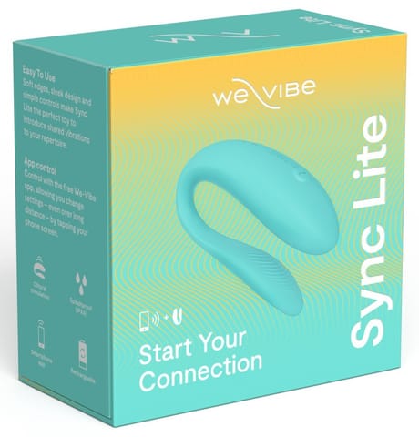 ⁨We-Vibe Sync Lite Aqua - Model dla Par z Aplikacją Bluetooth, silikon⁩ w sklepie Wasserman.eu
