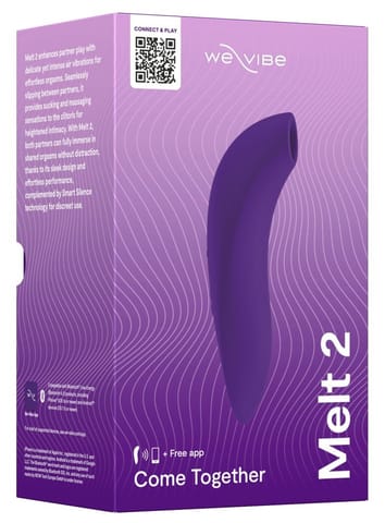 ⁨We-Vibe Melt 2 Purple - Intymny stymulator powietrzny, 13,8 cm⁩ w sklepie Wasserman.eu
