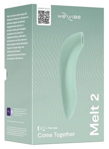 ⁨We-Vibe Melt 2 Sage - Intymny stymulator powietrzny, zielony, 13,8 cm⁩ w sklepie Wasserman.eu
