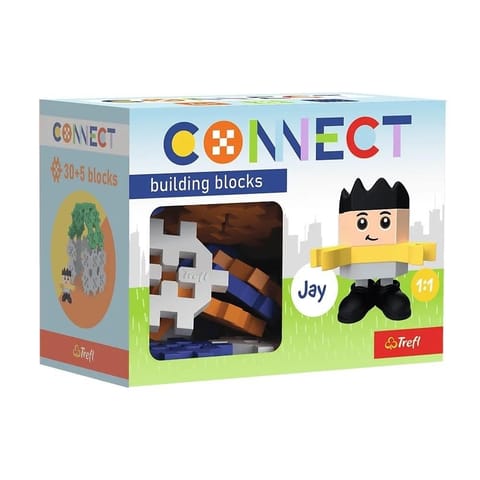⁨Klocki Connect - Pocket 30 Boy: Jay TREFL⁩ w sklepie Wasserman.eu