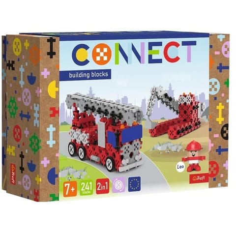 ⁨Klocki Connect - Straż Pożarna /Koparka M TREFL⁩ w sklepie Wasserman.eu