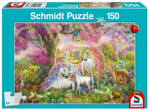 ⁨Puzzle 150 Rodzina jednorożców G3⁩ w sklepie Wasserman.eu