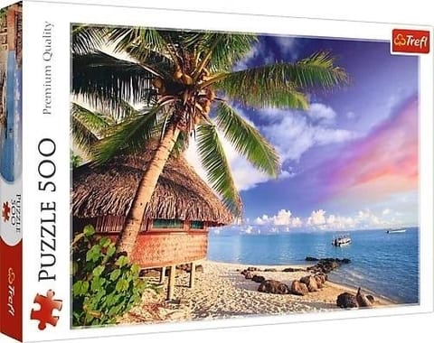 Puzzle 500 Wyspa Bora-Bora TREFL w sklepie Wasserman.eu