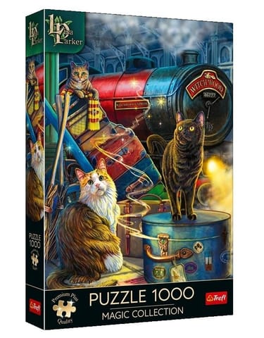 ⁨Puzzle 1000 Ekspres czarownic TREFL⁩ w sklepie Wasserman.eu