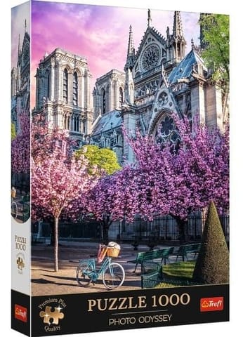 ⁨Puzzle 1000 Katedra Notre-Dame w Paryżu TREFL⁩ w sklepie Wasserman.eu