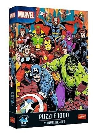 ⁨Puzzle 1000 Marvel Heroes TREFL⁩ w sklepie Wasserman.eu