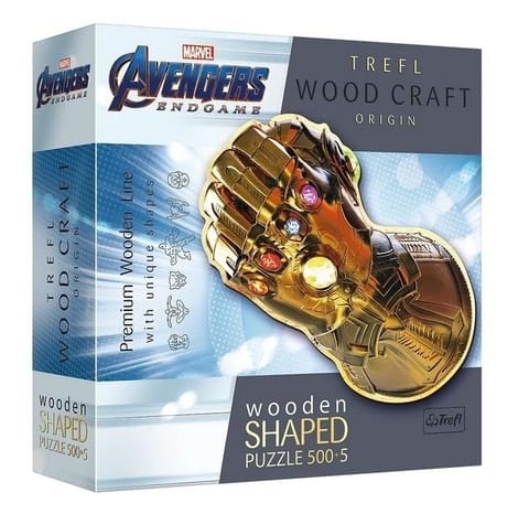 ⁨Puzzle drewniane 500+5 Rękawica....TREFL⁩ w sklepie Wasserman.eu