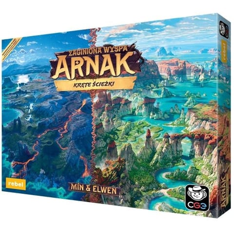 ⁨Zaginiona wyspa Arnak: Kręte ścieżki REBEL⁩ w sklepie Wasserman.eu