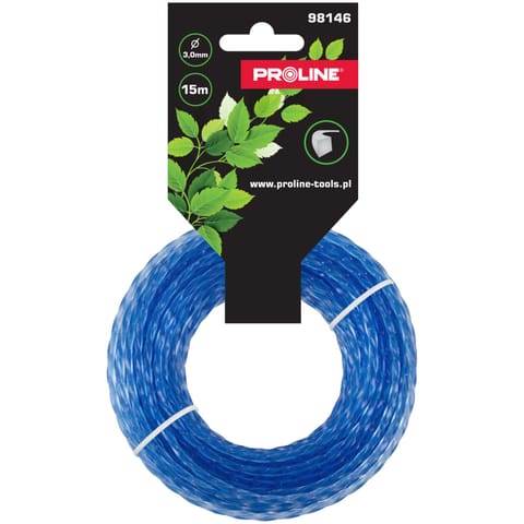 ⁨ŻYŁKA TNĄCA SKRĘCONY KWADRAT 3.0MM X 15M, PROLINE⁩ w sklepie Wasserman.eu