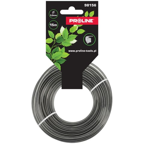 ⁨ŻYŁKA TNĄCA WZMOCNIONY KWADRAT 3.0MM X 15M, PROLINE⁩ w sklepie Wasserman.eu