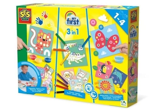 ⁨SES 3in1 My first Finger Painting set 14489 44890⁩ at Wasserman.eu