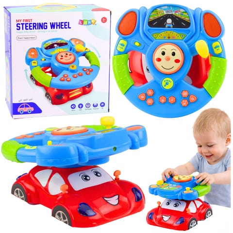 ⁨Kierownica Edukacyjna Interaktywna Muzyczna Symulator z Projektorem⁩ w sklepie Wasserman.eu