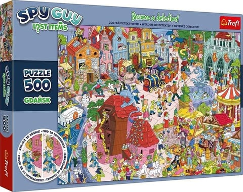 ⁨Puzzle 500 Spy Guy Gdańsk TREFL⁩ w sklepie Wasserman.eu