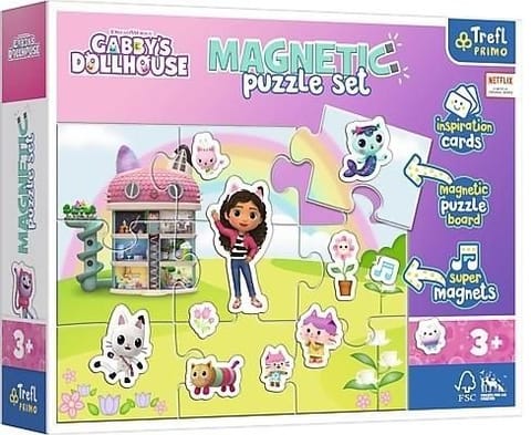 ⁨Puzzle magnetyczne Poznaj świat Gabi TREFL⁩ w sklepie Wasserman.eu