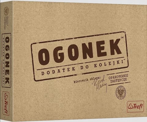 ⁨Ogonek IPN dodatek do gry Kolejka TREFL⁩ w sklepie Wasserman.eu