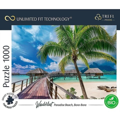 ⁨Puzzle 1000 Paradise Beach TREFL⁩ w sklepie Wasserman.eu