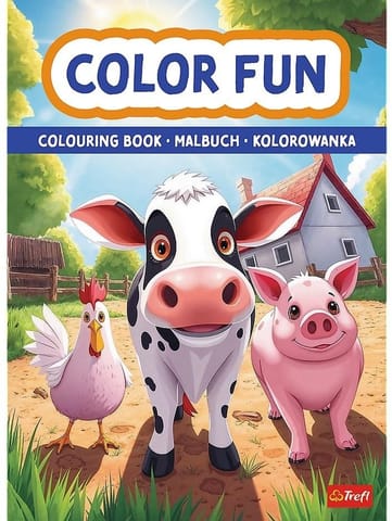 ⁨Zwierzęta na farmie. Kolorowanka. Malbuch⁩ w sklepie Wasserman.eu