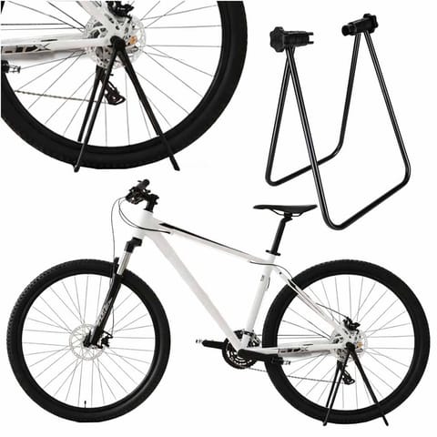⁨Stojak na rower serwisowy składany metalowy na tylne koło⁩ w sklepie Wasserman.eu