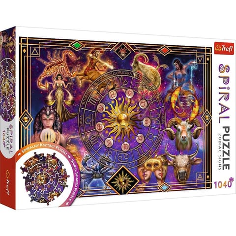 ⁨Spiral Puzzle Zodiac Signs⁩ at Wasserman.eu