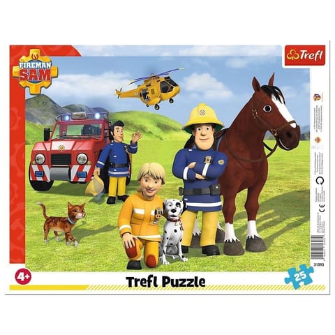 ⁨Puzzle ramkowe 25 Zawsze na straży TREFL⁩ w sklepie Wasserman.eu