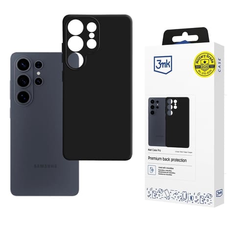 ⁨3mk Matt Case Pro - Etui do Samsung Galaxy S26 Ultra (Czarny)⁩ w sklepie Wasserman.eu