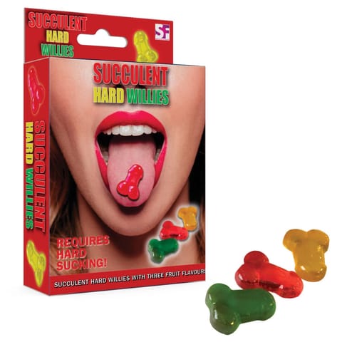 ⁨Spencer & Fleetwood Succulent Hard Willies kolorowe cukierki 90g⁩ w sklepie Wasserman.eu