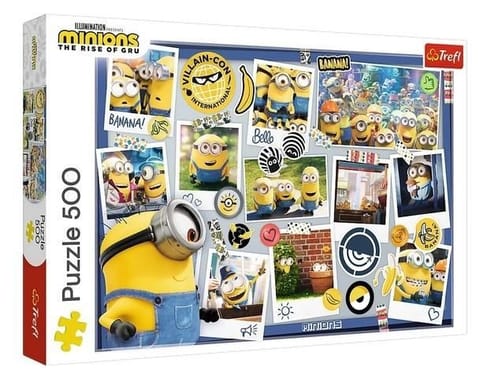 ⁨Puzzle 500 Zwariowana kolekcja zdjęć TREFL⁩ w sklepie Wasserman.eu