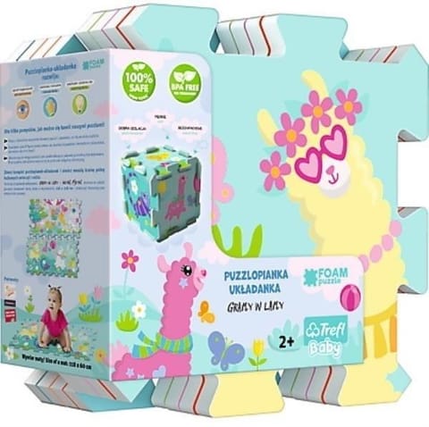 ⁨Układanka Puzzlopianka - Gramy w Lamy TREFL⁩ w sklepie Wasserman.eu