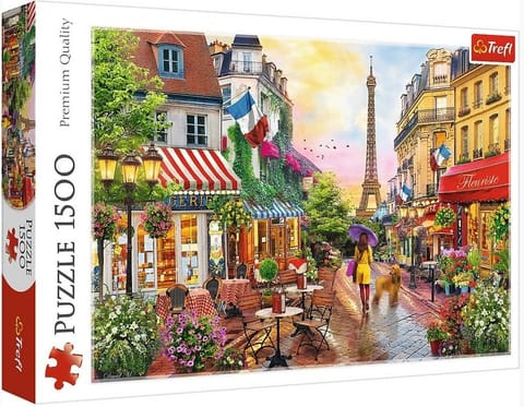 ⁨Puzzle of 1500 pieces Charm of Paris⁩ at Wasserman.eu