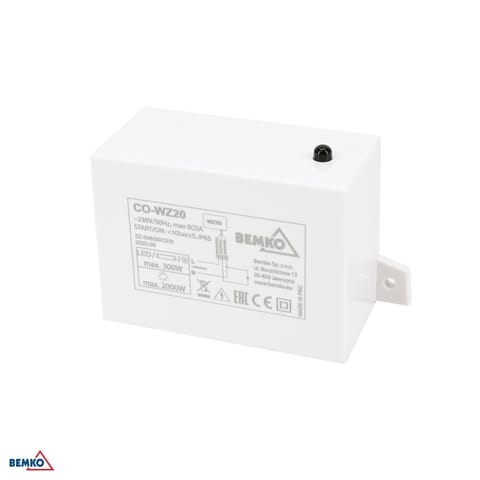 ⁨Wyłącznik zmierzchowy 20A 2-100 LUX Z SONDA⁩ w sklepie Wasserman.eu