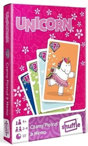 ⁨Cards Black Peter and Memo Happy Unicorn⁩ at Wasserman.eu