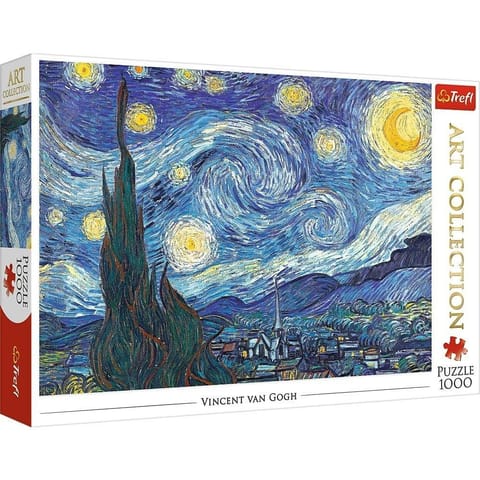 ⁨Puzzles 1000 elements Art Collection The Starry Night⁩ at Wasserman.eu