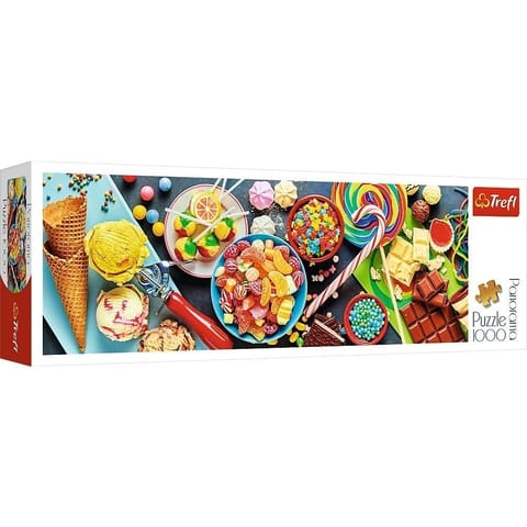 ⁨Puzzle 1000 Słodkie przysmaki TREFL⁩ w sklepie Wasserman.eu