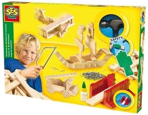 ⁨SES Creative Woodwork set deluxe⁩ at Wasserman.eu