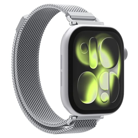 ⁨Spigen WBM4 - Pasek ze stali nierdzewnej do Apple Watch 40/41/42 mm (Silver)⁩ w sklepie Wasserman.eu