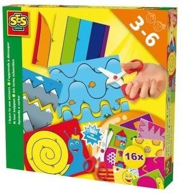 ⁨Uczę się używać nożyczek - 16 kart + nożyczki⁩ w sklepie Wasserman.eu