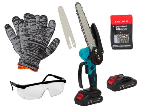 ⁨Piła ręczna łańcuchowa akumulatorowa BLOW 21V⁩ w sklepie Wasserman.eu