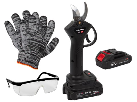 ⁨Sekator ogrodowy akumulatorowy BLOW 21V⁩ w sklepie Wasserman.eu