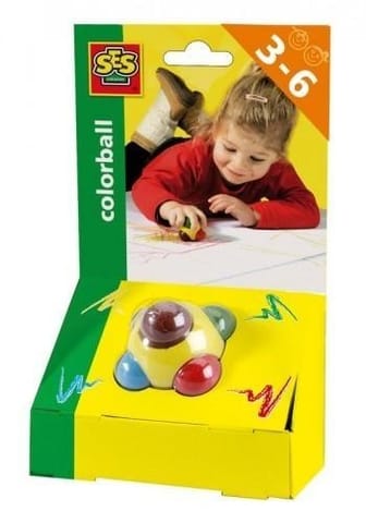 ⁨Pierwsza kredka - 6 kolorów w kuli⁩ w sklepie Wasserman.eu