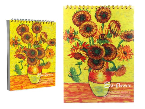 ⁨Blok rysunkowy/szkicownik - V. van Gogh, Słoneczniki.⁩ w sklepie Wasserman.eu