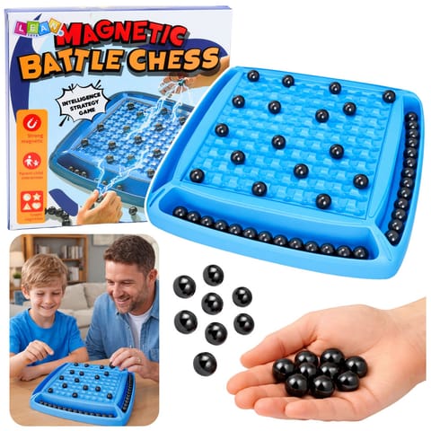 ⁨Gra Magnetyczna Kamienie Kulki Gra Planszowa Rodzinna Strategiczna 20 el.⁩ w sklepie Wasserman.eu